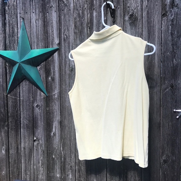 Yellow Button down Womens - Picture 7 of 8